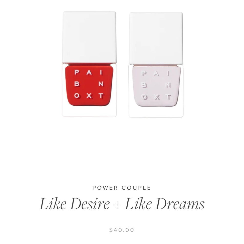 PAINTBOX Power Couple Nail Art Like Desire Like Dreams NWT NIB